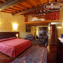 Locanda Ippopotamo Четырёхместный номер с видом н