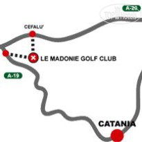 Le Madonie Golf Resort Карта
