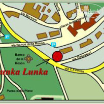 Trunka Lunka hotel Cavalese Карта