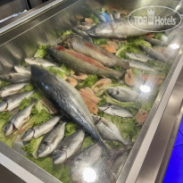 Holiday Inn Resort Bodrum Главный ресторан, свежая рыба 