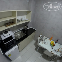 Atam Suites & Apart Hotel Кухня