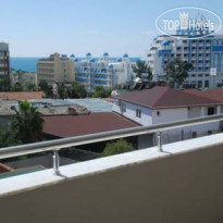 Incekum Park Apart Hotel Вид из номера