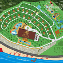 Utopia World Hotel Карта отеля