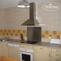 Chalet Lou Crouet Кухня.
