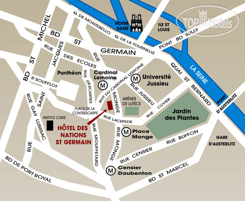 New photos from tourists Des Nations Saint-Germain 3*