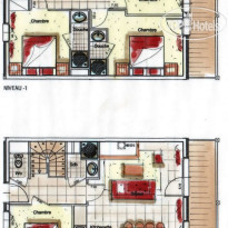 Chalet des Neiges Hermine Апартаменты на 8-10 человек.