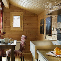 Chalets Cocoon Кухня.