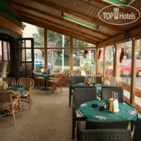 Toscana Penzion A Pizzerie Терраса в саду