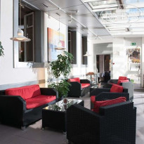 Jungfrau Hotel Wilderswil Веранда
